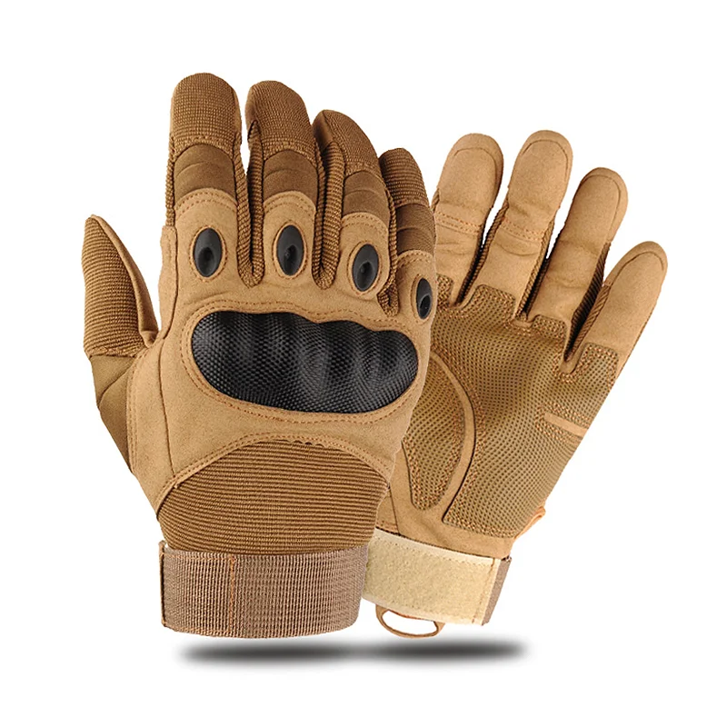 Guantes tácticos guantes de ciclismo deporte escalada Paintball tiro caza montar esquí guantes de dedo completo guantes de motocicleta - imagen 4