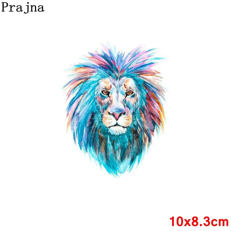 Parches para planchar con apliques de León/transferencia para ropa, parches térmicos, parches fusibles para ropa, pegatinas de hierro en camiseta - imagen 5