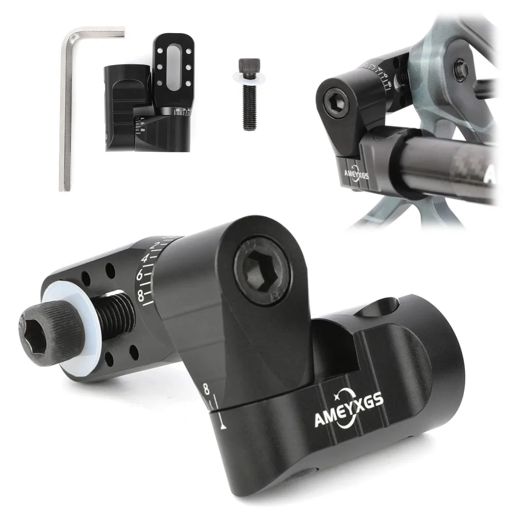 Estabilizador de arco de un solo lado, barra en V, desconexión rápida, barra de equilibrio de tiro con arco, asiento en V, arcos compuestos, arco recurvo, objetivo de tiro