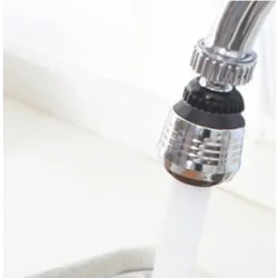 Aireador de grifo giratorio 360° ahorrador de agua con burbujeo