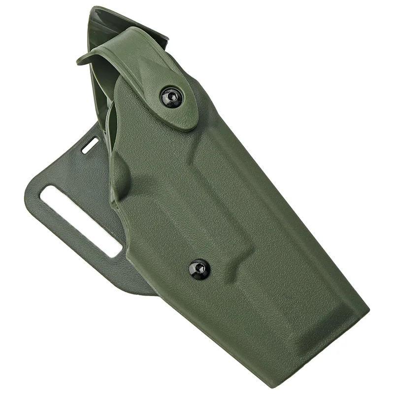 Funda táctica militar para tiro, funda táctica de liberación rápida G 17 19, funda para pistola de aire, funda para mano derecha para caza