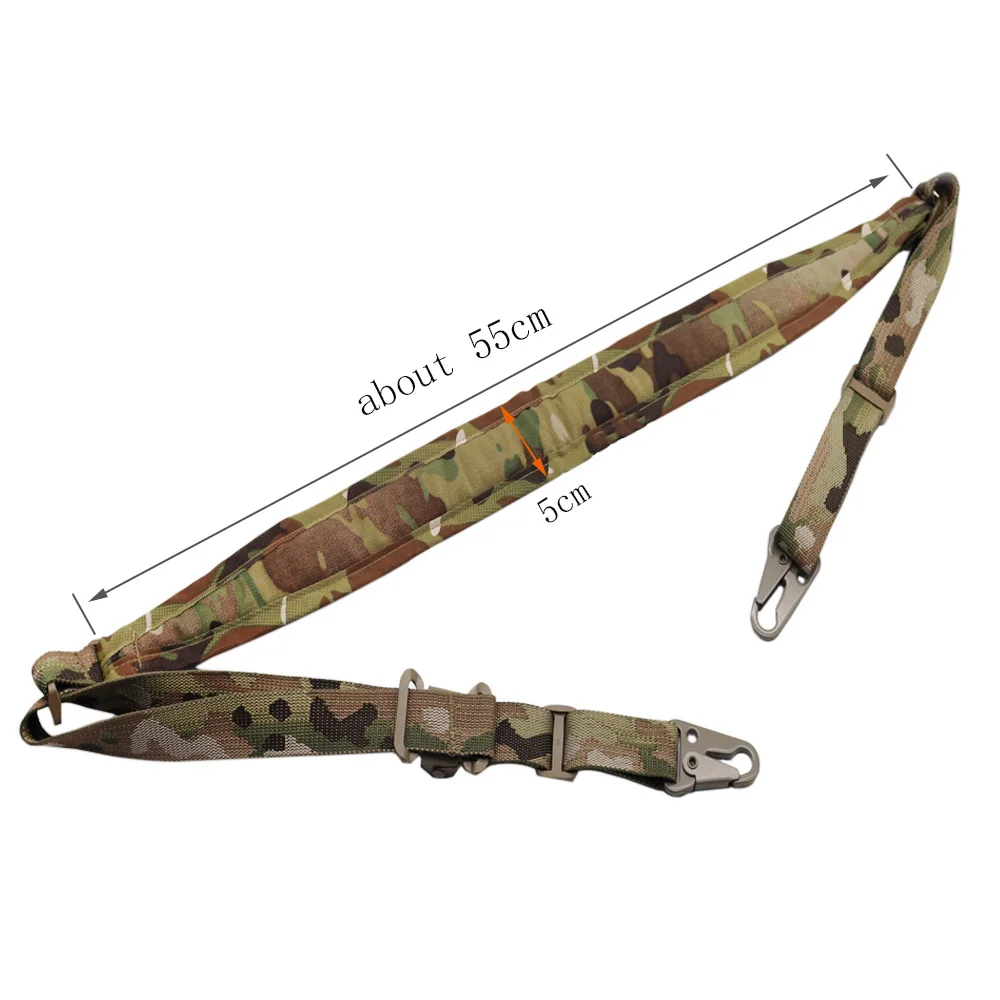 Tirachinas táctico de liberación rápida para pistola, Correa Modular de combate de 2 puntos, tirachinas ajustable rápido, Honda de tiro, accesorios de caza - imagen 3