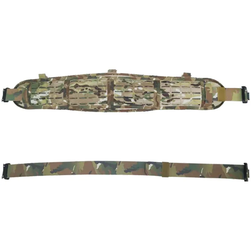 Conjunto de combinación de cinturón de cintura táctica de corte láser para hombres, equipo de Sistema Molle - imagen 5