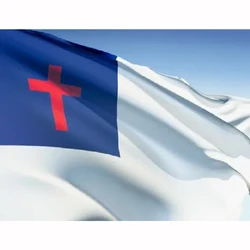 Pendón cristiano de Jesús – Bandera decorativa gran tamaño para pared