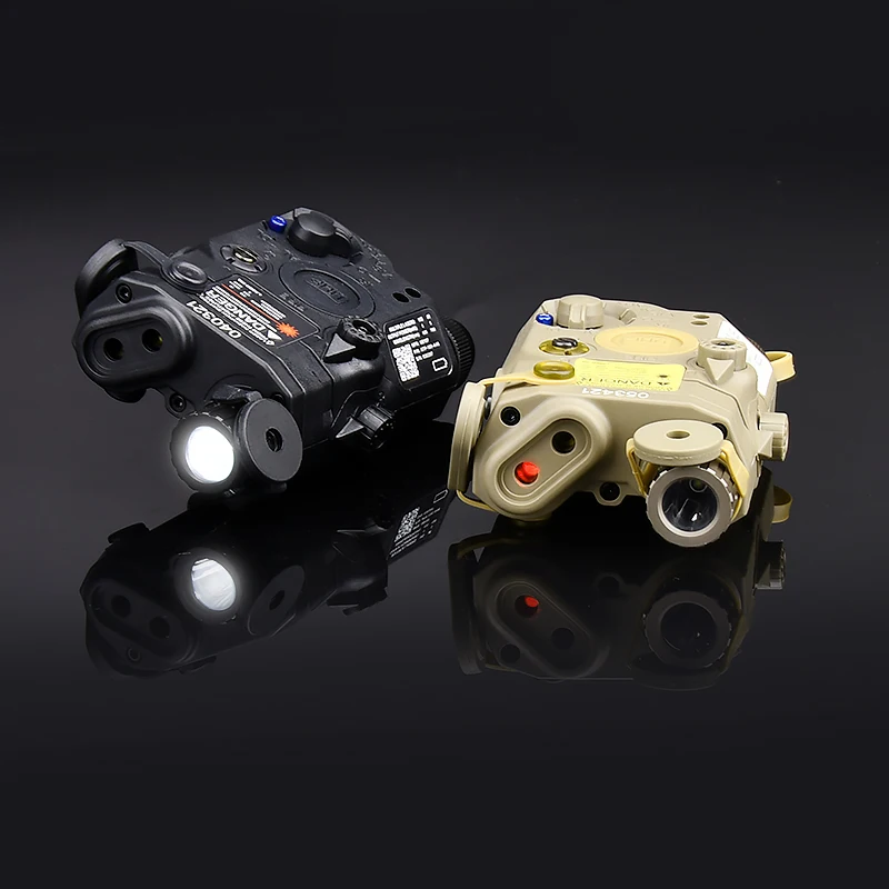 PEQ-15 táctico WADSN, indicador láser rojo, verde, azul, LED, luz exploradora blanca para caza, accesorio de Airsoft para riel Picatinny de 20mm - imagen 5