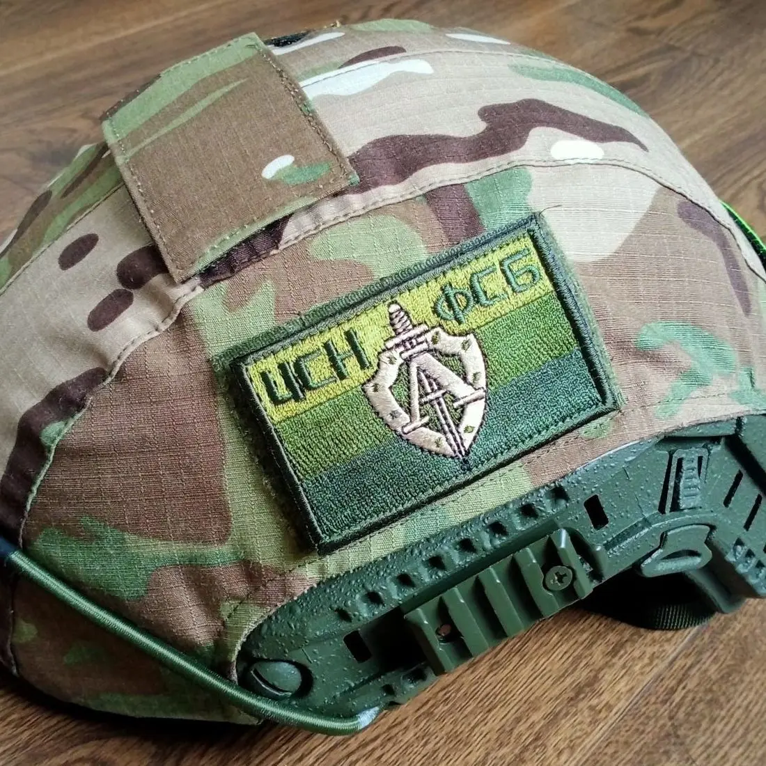 SMTP E928-Casco táctico TOR de las Fuerzas Especiales Rusas, protector para casco todoterreno/verde, MOX, paño SSO Takov - imagen 5