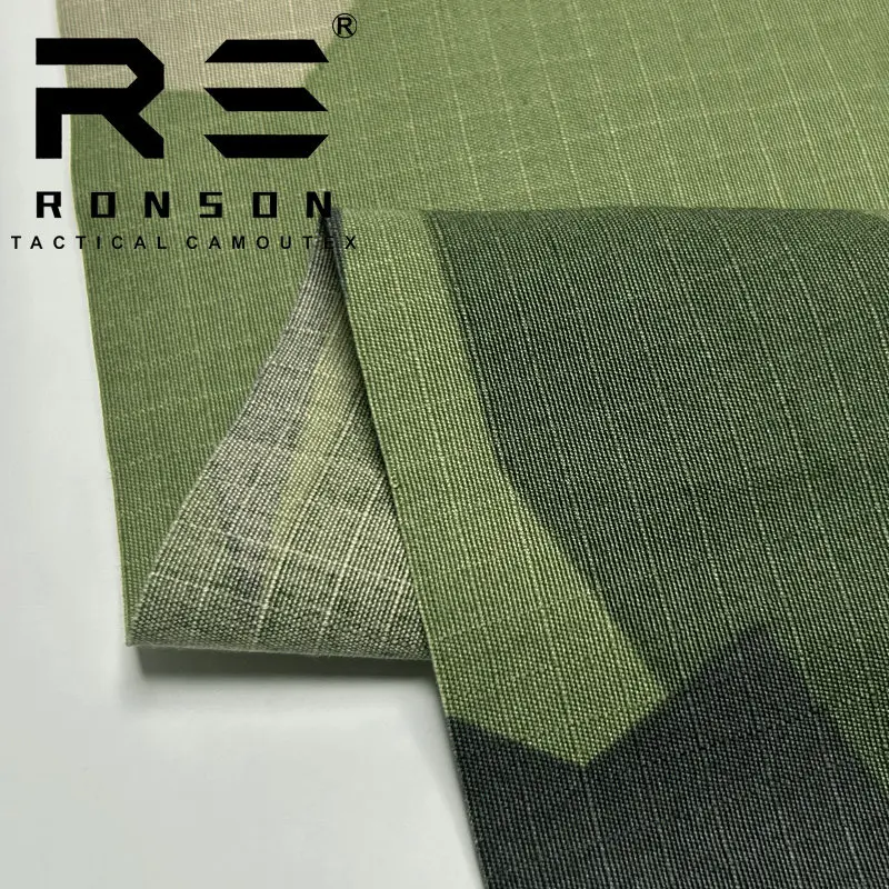Tela camuflaje sueco M90 – Tejido algodón y nailon - imagen 2