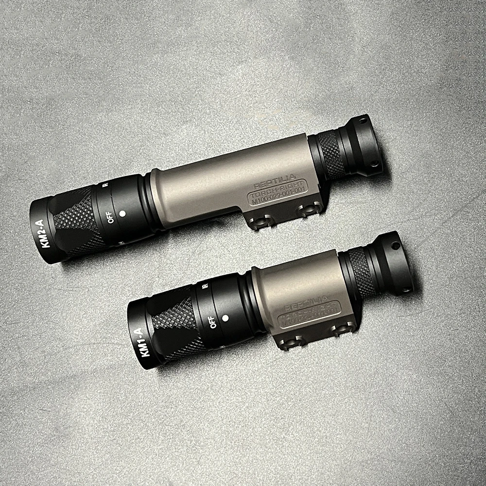 Scout Light-linterna de montaje en cuerpo, accesorios tácticos para arma serie M300 M600, aluminio, compatible con batería 16340 - imagen 4