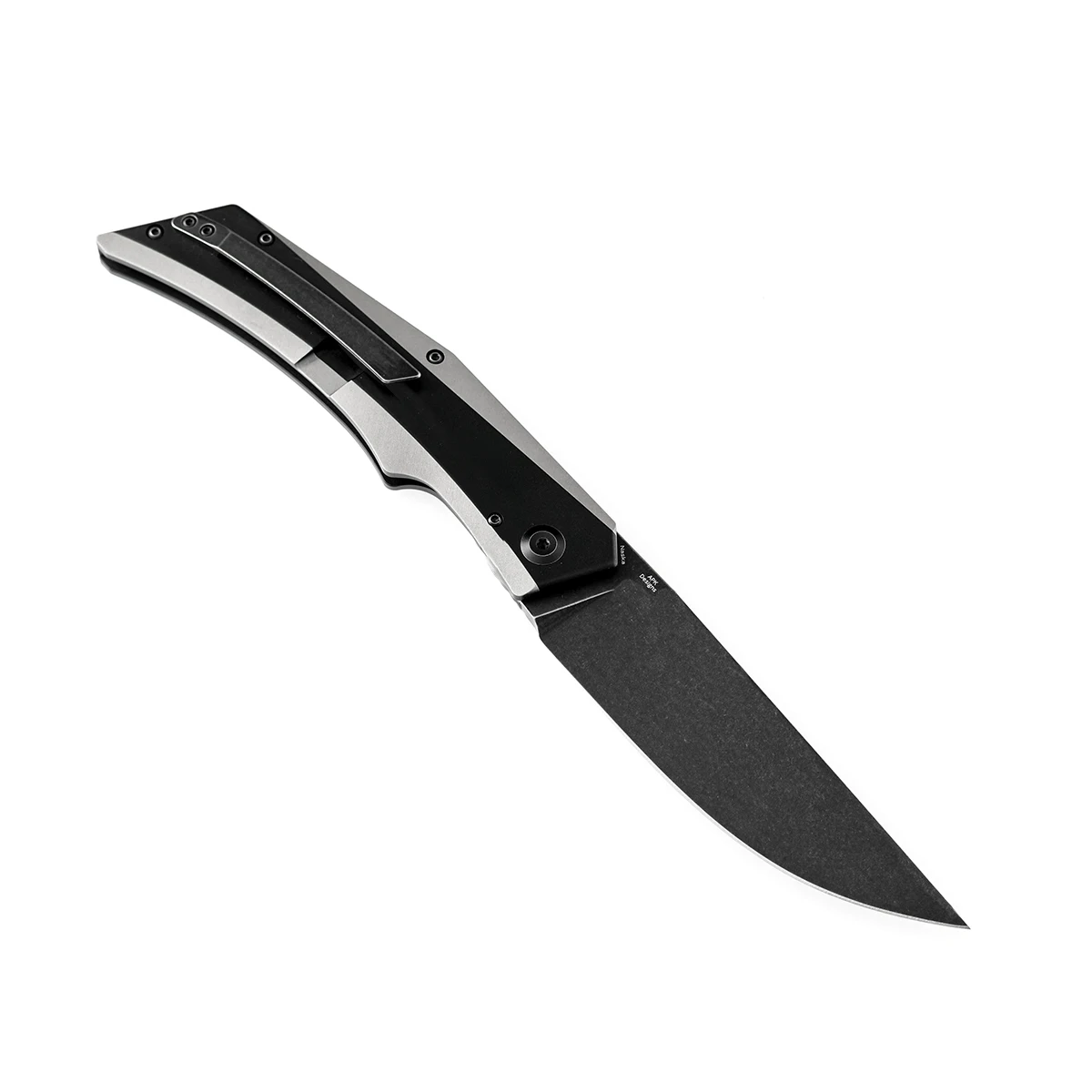 Kansept cuchillo plegable Naska S35VN titanio para camping senderismo - imagen 3