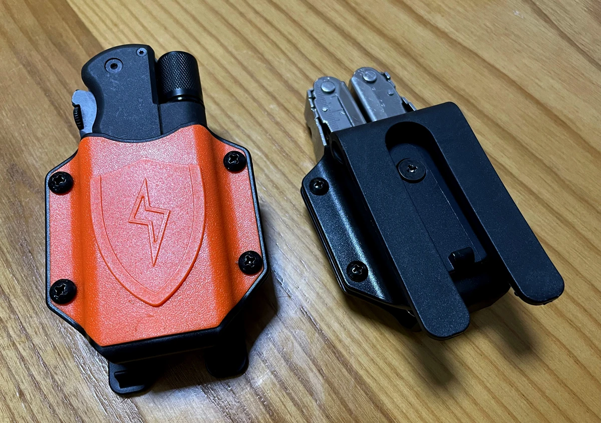 ROCOTACTICAL funda giratoria multiherramienta para LEATHERMAN Wave, funda de soporte multiherramienta, funda de cinturón con Clip Compatible con MOLLE - imagen 4