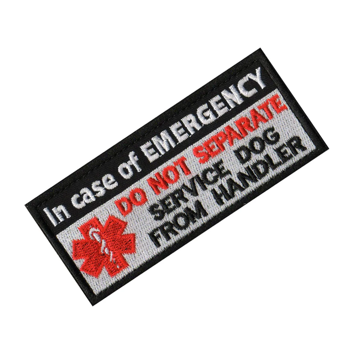 Pegatina de correa de perro con problemas para mascotas, Parche de gancho y bucle de perro, no separar parches, accesorio táctico, insignia de moral, pegatina de mochila - imagen 4