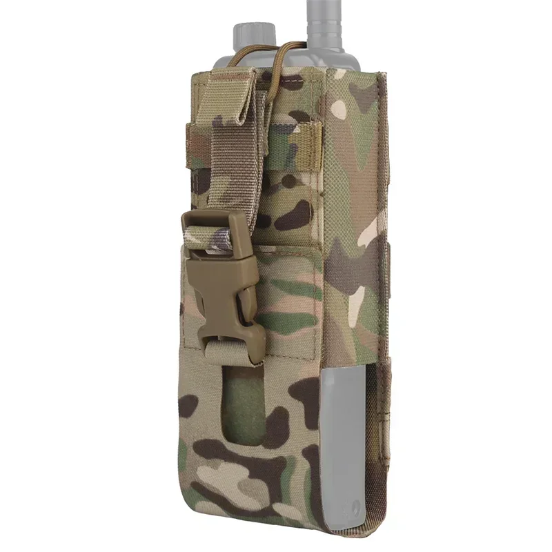 ERQYGRA-bolsa táctica de Radio para caza, riñonera para acampar, equipo deportivo ligero portátil, accesorios para sistema Molle - imagen 5