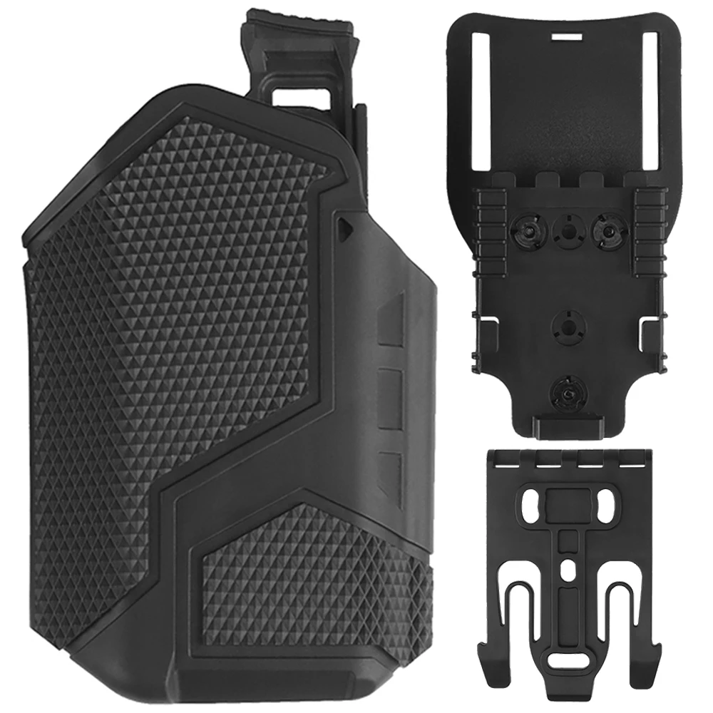 Funda Universal para linterna X300, funda táctica Airsoft Glock17 19, fundas de patrulla SIG con plataforma de pierna caída, ajuste de liberación rápida QLS - imagen 2