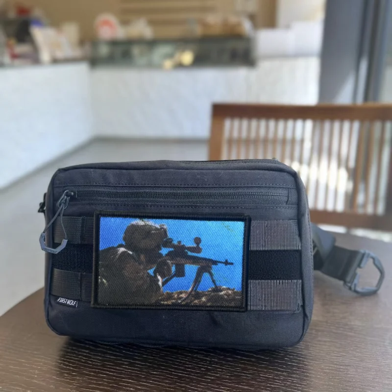 Parche con estampado de soldado con pistola, chaleco táctico, insignia de moral con gancho y bucle, pegatinas decorativas para mochila, parches para brazalete para ropa - imagen 5