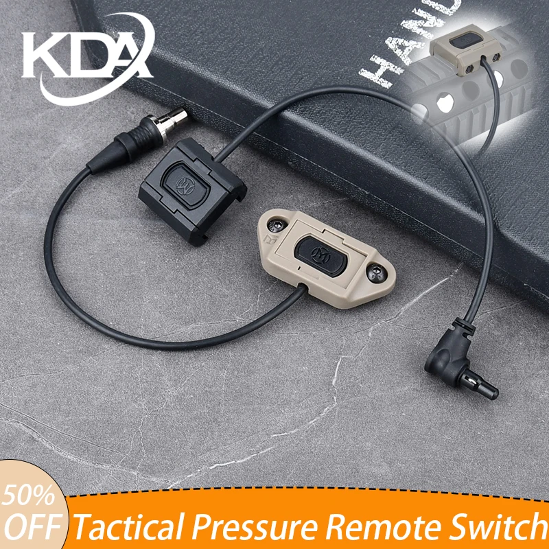 Interruptor remoto táctil de presión de doble función PEQ - Módulo de botón trasero para enchufes 2,5MM/3,5MM/SF/Crane Laser, compatible con PEQ - 15, DBAL - A2 y linterna M600 - imagen 3