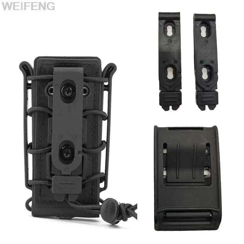 Clip de cintura táctico KYDEX, vaina MOLLE-LOK, funda para cuchillo, revista, funda, Clip, abrazadera trasera, accesorios de caza - imagen 4