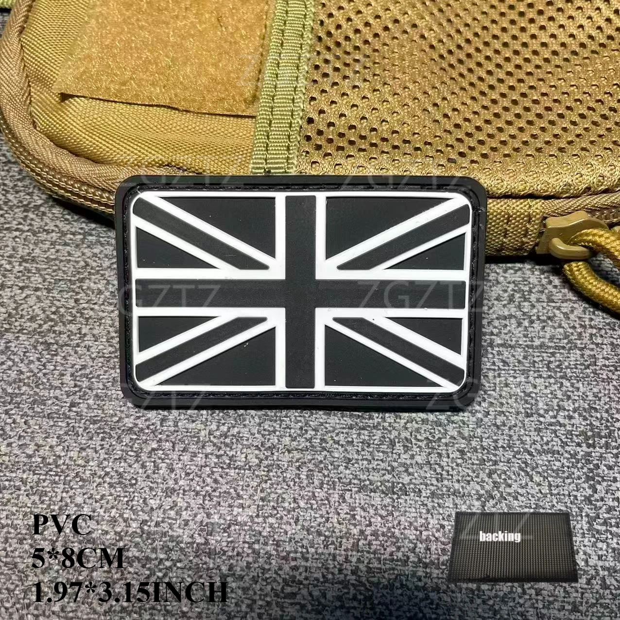 Parches bordados con bandera SAS del regimiento de servicio aéreo especial del Reino Unido, parches de banderas GBR de Gran Bretaña, insignias bordadas, pegatinas tácticas - imagen 4