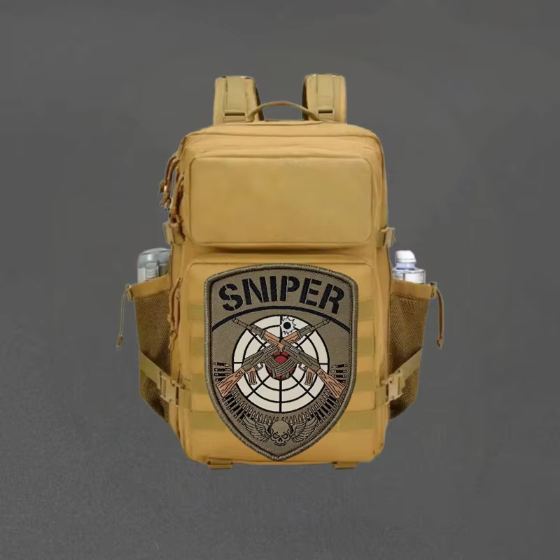 Parche táctico SNIPER velcro para chalecos, gorras y mochilas