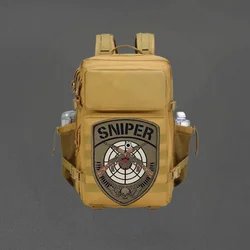 Parches de estampado SNIPER para chalecos tácticos, insignias de moral para gorras con gancho y bucle, pegatinas para mochilas militares, parches de brazalete para ropa