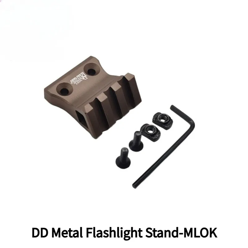 VMIAS, base de elevación de riel lateral táctico de doble cara de 45 grados, soporte de metal, linterna de aumento, mira láser - imagen 4