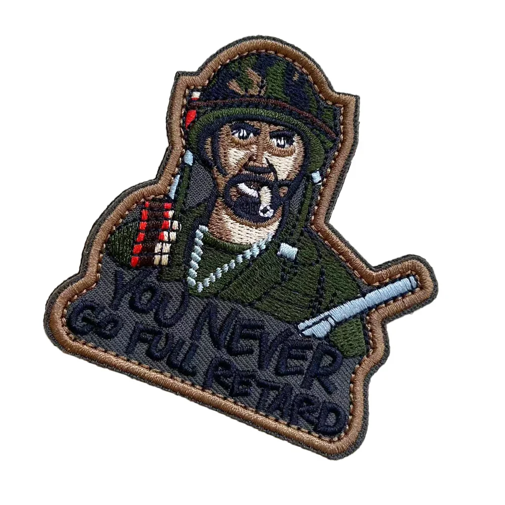 Parche Never Go Cierre Gancho Extensible Táctico – Para Sombrero y Chaqueta - imagen 3
