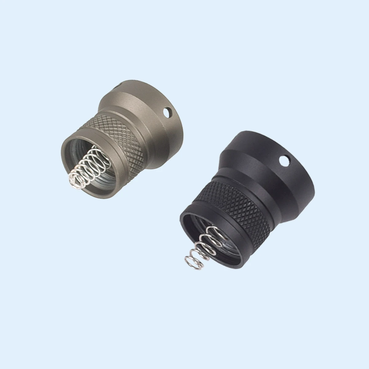 SureFire-interruptor táctico de Metal M300 M600 B C, linterna de caza, cubierta trasera, botón de presión de doble función, linterna Airsoft - imagen 5