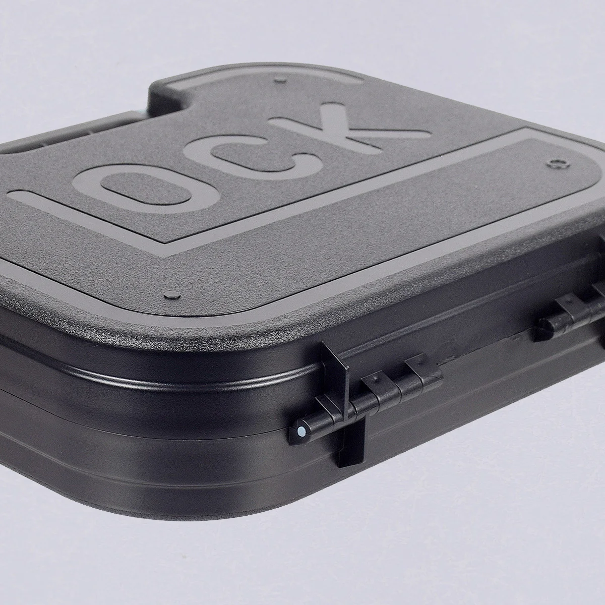 Funda de pistola acolchada ABS resistente al agua G17 G19, Maleta de plástico portátil para almacenamiento Glock, caja duradera multifuncional - imagen 3