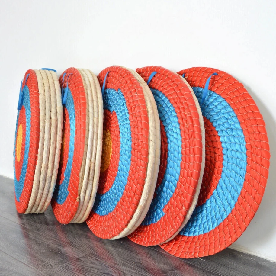 30cm 50cm hierba objetivo tiro con arco paja objetivo arco flechas tiro puntería práctica objetivo - imagen 2
