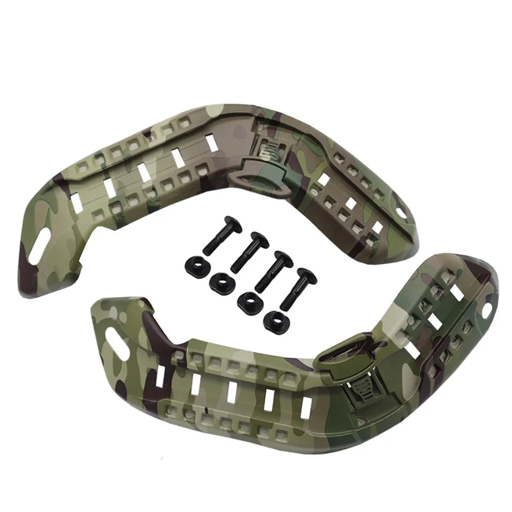 VULPO táctico MICH2000 casco guía lateral riel ARC casco montaje riel caza Airsoft Mich 2000 accesorios para casco - imagen 3