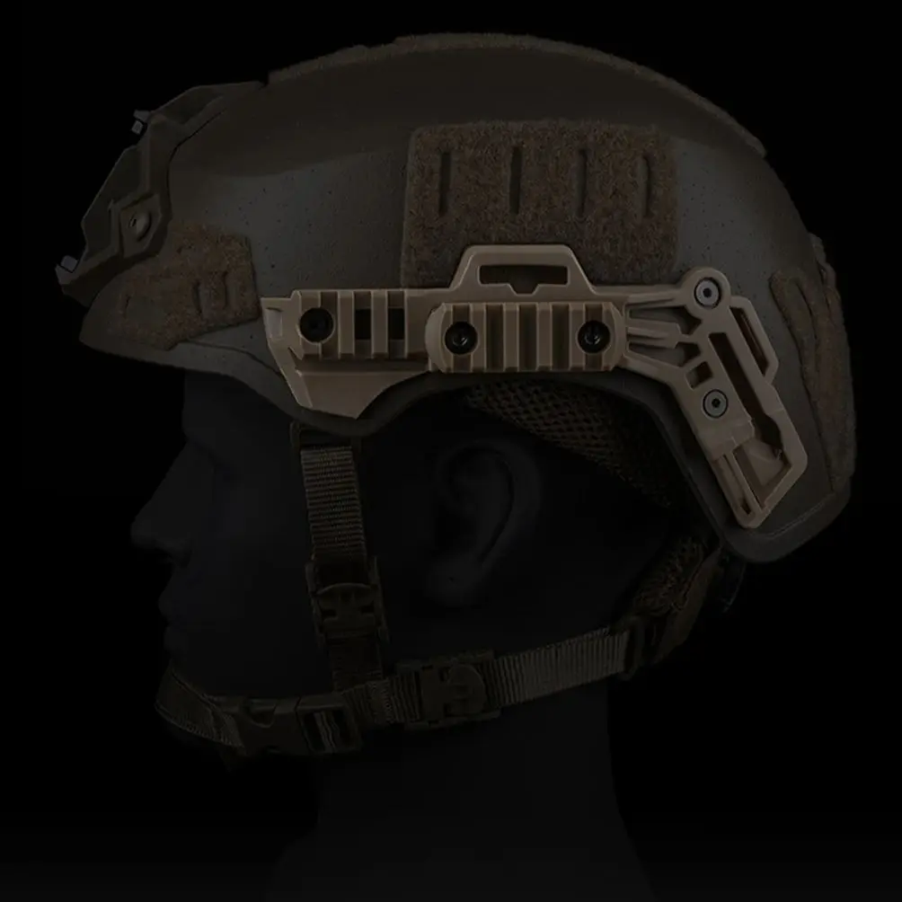 Riel para casco Wendy's 3.0: soporte táctico NVG, adaptador PELTOR/OPS AMP, riel de luz Picatinny, 4 colores - imagen 5