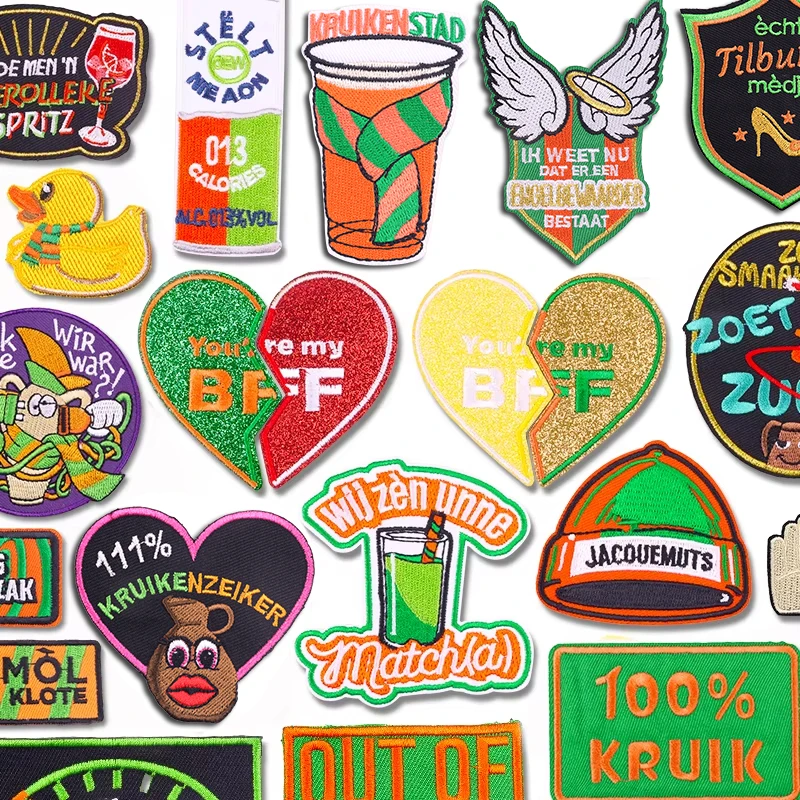 Parche táctico bordado emblema Kruikenstad – Insignia uniforme