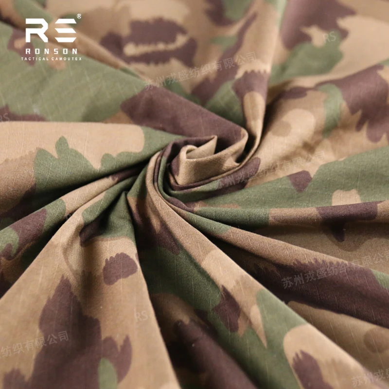 Suiza TAZ16 Camuflaje 10 cm Gancho Loop Correa de superficie de lana Correas, Tela de algodón de nailon 500D - imagen 4