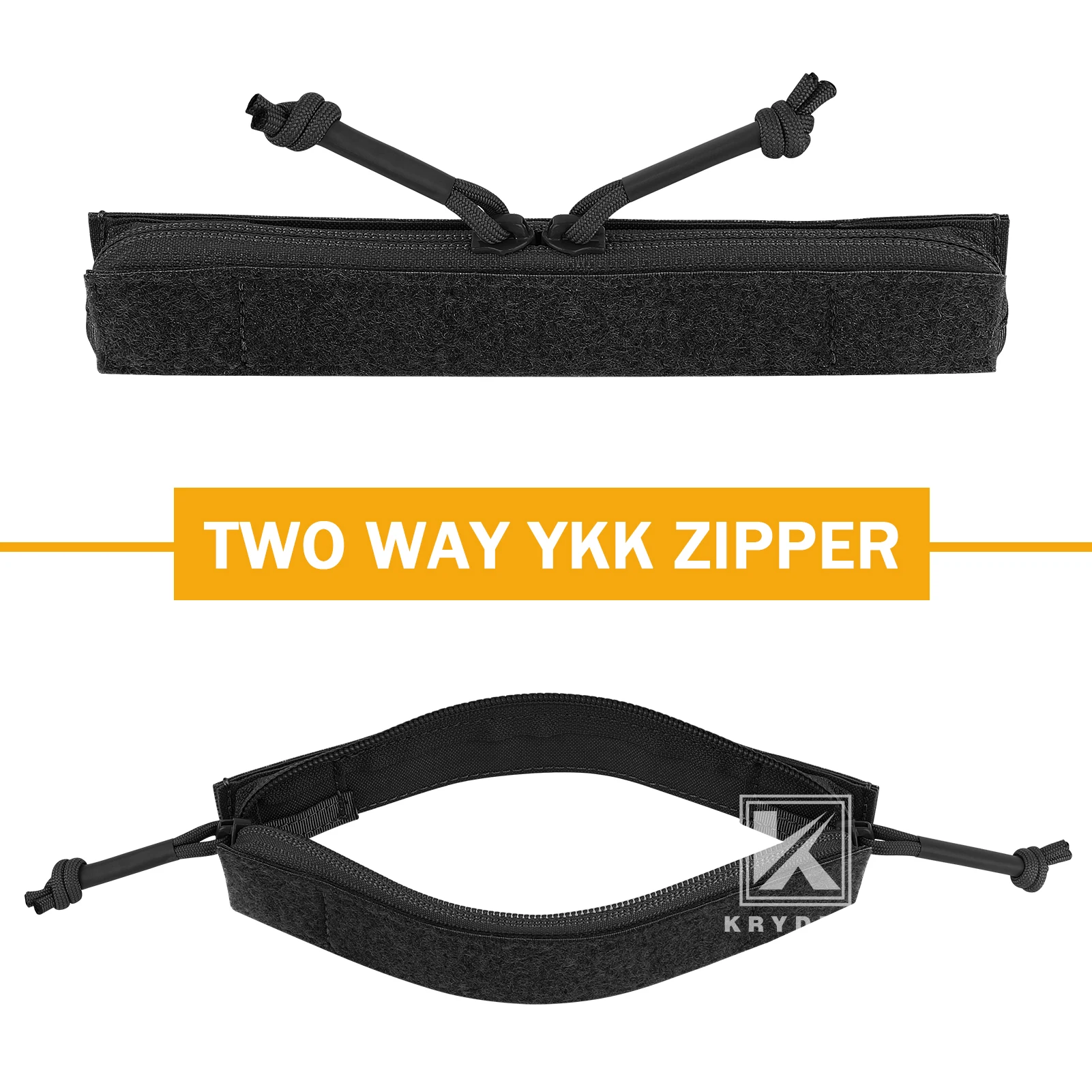 KRYDEX-bolsa táctica con doble cremallera, cubierta completa de cremallera bidireccional para chaleco de entrenamiento 511, portador de placa CPC - imagen 5