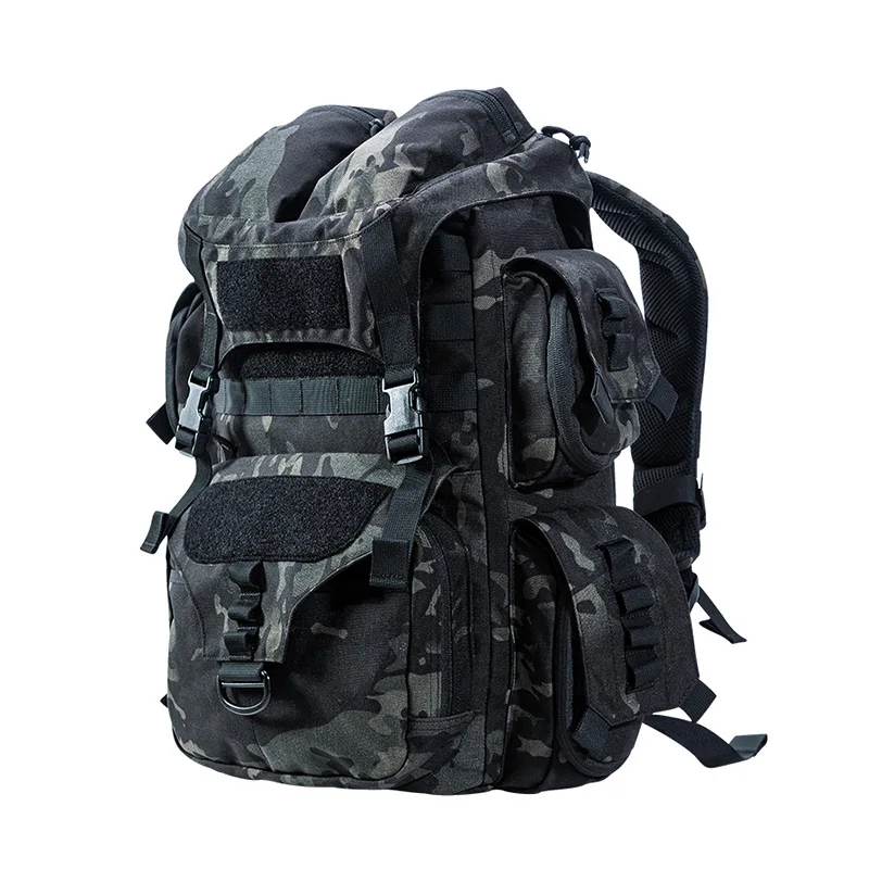 Mochila de gran capacidad para equipo de camping para viajes al aire libre para hombres