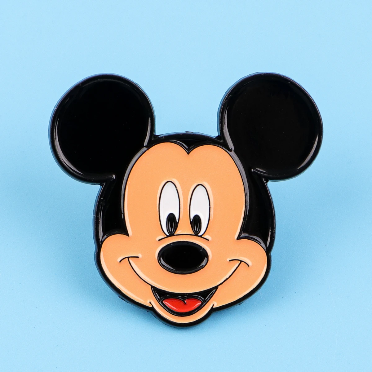 2 unidades de pines de esmalte de ratón bonitos broche de animales de dibujos animados broche de Metal solapa insignia mochila accesorios joyería mejor amigo regalos - imagen 5