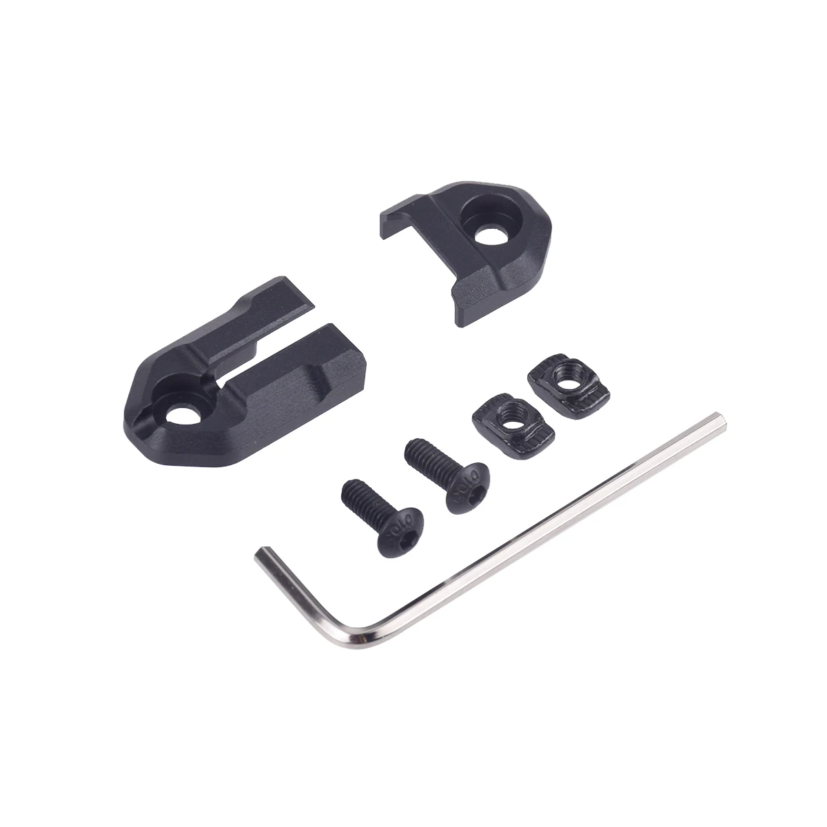 Surefir-herramientas tácticas resistentes, placa de montaje de interruptor de cinta remota compatible con la serie M M600C Element M600U, arma ligera Mlok Keymod Rail - imagen 3