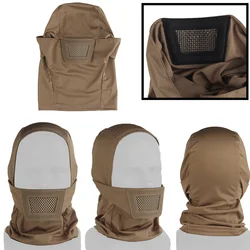 Balaclava táctica Knight con protector bucal ajustable