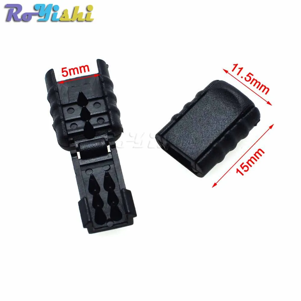 25 unids/pack extremos de cordón tirador de cremallera tapón de bloqueo para Paracord ropa deportiva mochila ropa - imagen 2