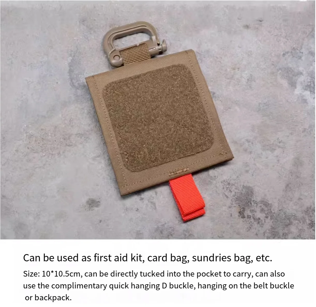 Kit de primeros auxilios de bolsillo plegable, Kit de primeros auxilios táctico, Kit de almacenamiento Edc - imagen 5