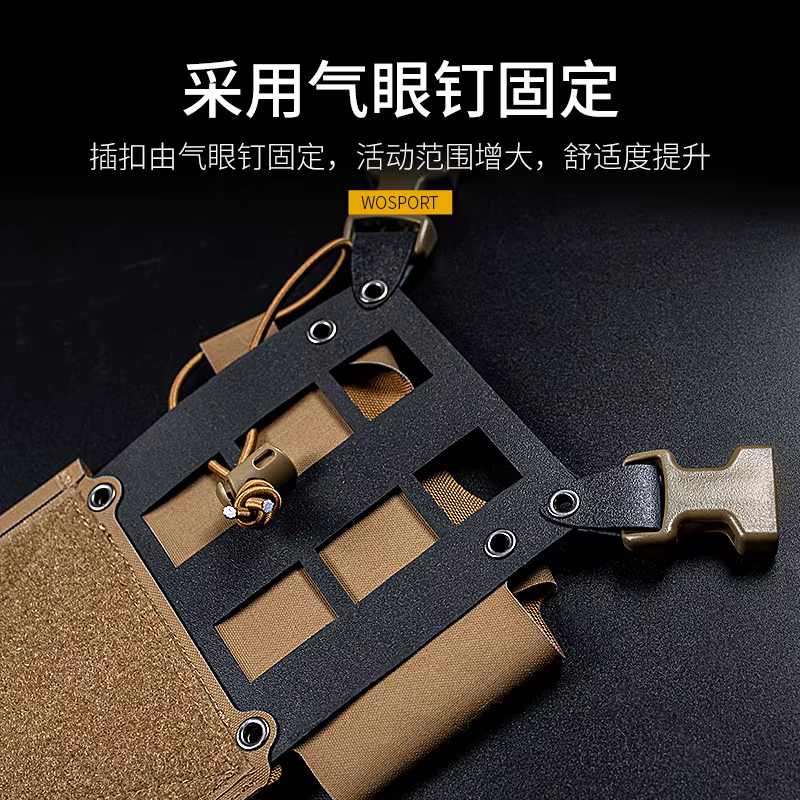 Placa de carga MOLLE Wosport Mk4 – Chasis expansión táctico - imagen 5