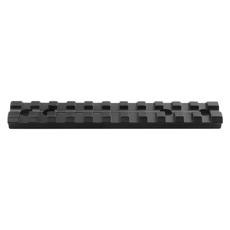 Soporte de riel Picatinny de 20 mm con 11 ranuras (118 mm), adaptador de base óptica de aluminio de 4 orificios para rifle de airsoft y caza - imagen 5