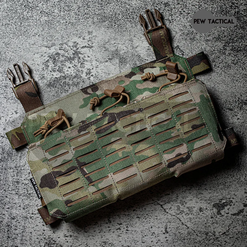 PEW TACTICAL HSP STYLE TRMP PANEL MOLLE AUXILIAR MK4 Airsoft Bolsa con clip para revistas UA53 - imagen 2