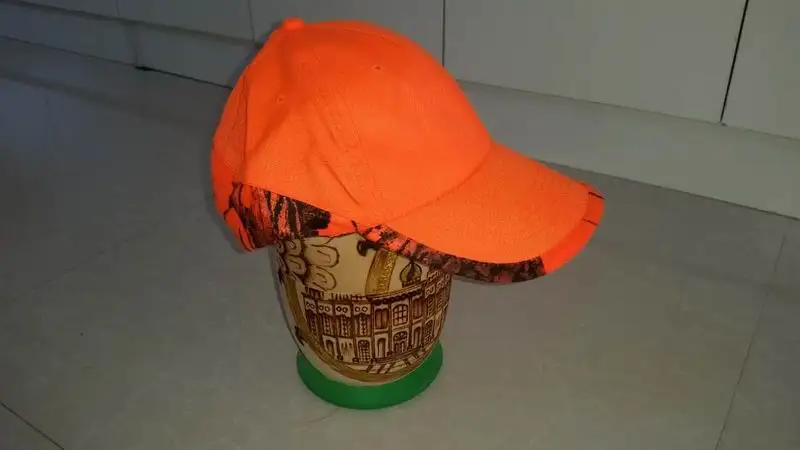 Sombrero de advertencia de caza de bosque de pino, sombrero de identificación, visera al aire libre - imagen 2