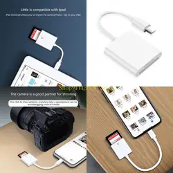 Convertidor concentrador puertos J1HC 2 en 1 USB C a TF Memory Card Reader para Android y laptop
