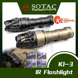 SOTAC KIJI K1 Linterna táctica IR 850nm metal riel Picatinny