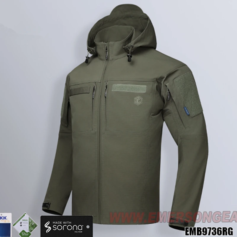 Emersongear Mosasaur Chaqueta táctica airsoft elástica ergonómica - imagen 2