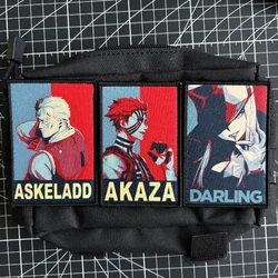 Parche morale anime DARLING para mochila táctica