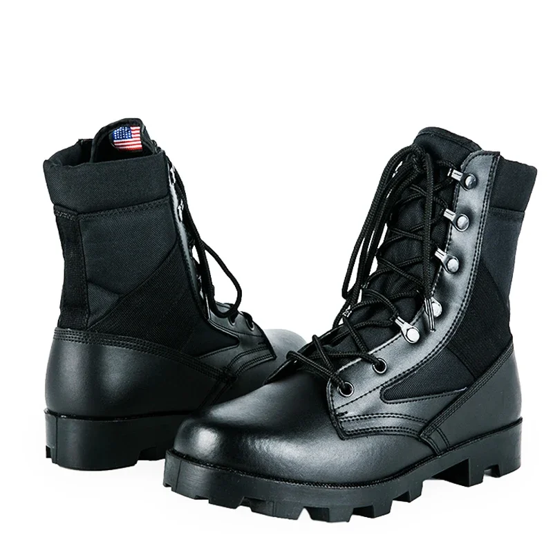 Botas tácticas de invierno 2024 para hombre, zapatos de seguridad transpirables de camuflaje para el desierto, botas de combate, zapatos de escalada y senderismo al aire libre - imagen 2