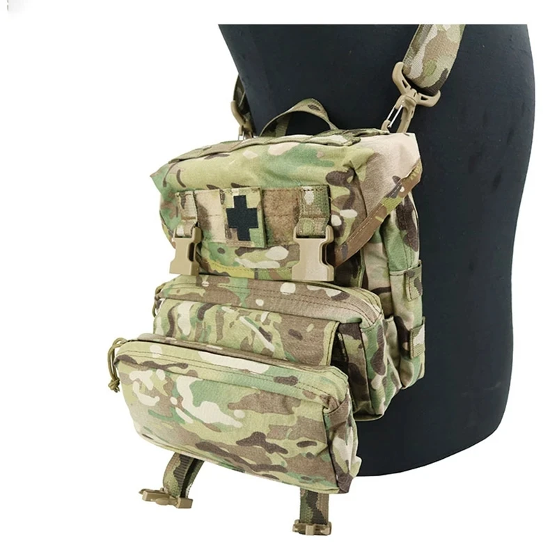 Bolsa de primeros auxilios médica M3, bolsa plegable EMT IFAK, kits de emergencia de utilidad GP, bolsa de almacenamiento EDC de gran capacidad para caza al aire libre - imagen 4