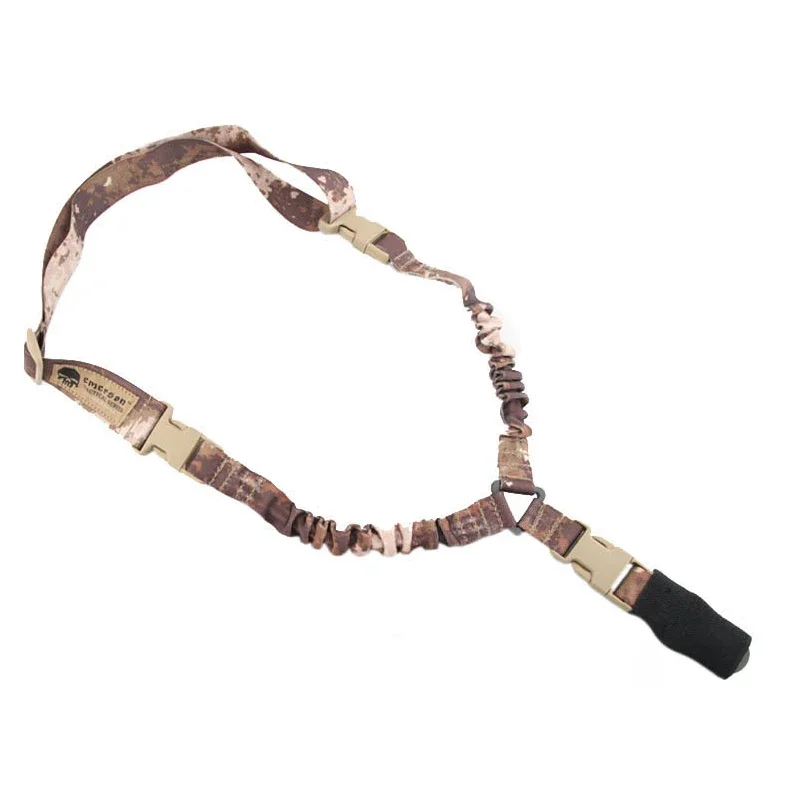 Emersongear táctico LQE un punto pistola Sling Delta solo Rifle correa de hombro cuerda cinturón caza al aire libre senderismo Nylon EM8489 - imagen 2